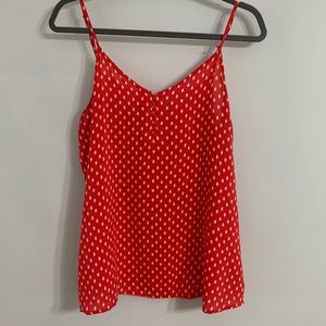 gap summer tank coral M